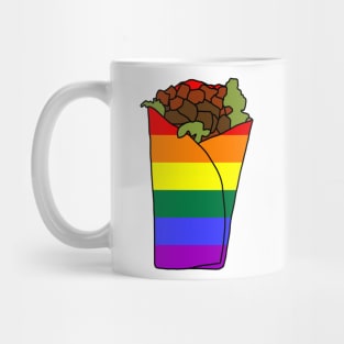 LGBTQ Pride Burrito Mug